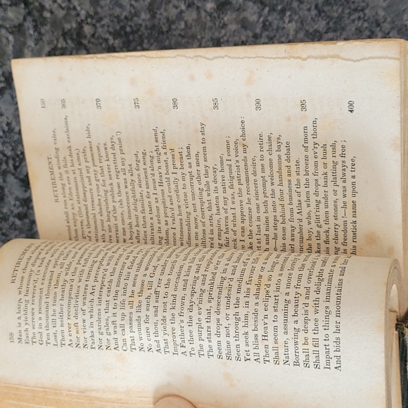 Vintage 1826 Poems by William Cowper - Picture 7 of 11